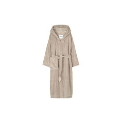 Hooded Bathrobe Terry, dried linen, Aiayu