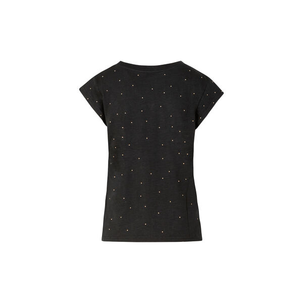 CC Heart STUD tee, black CC Heart STUD tee, black, Coster Copenhagen