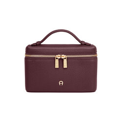 Zelda XS Handbag, port red, Aigner