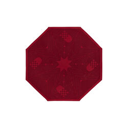 CHRISTMAS TRADITIONAL Christmas Tree Skirt, deep red, Georg Jensen Damask