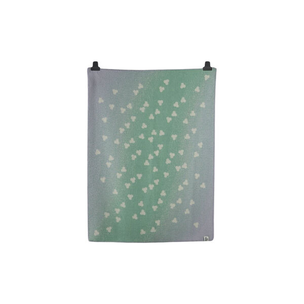 MELVIN Half Size Throw, turquoise/lavender MELVIN Half Size Throw, turquoise/lavender, Røros Tweed