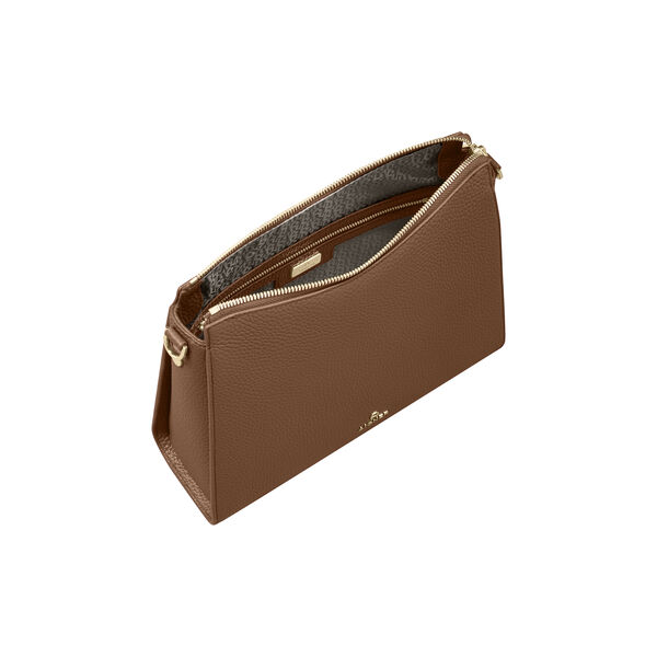 Ivy Crossbody Bag | Saddle Brown, Aigner