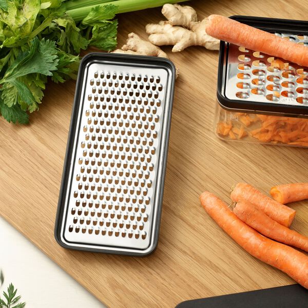 GRATE-IT Grater with Container, black, RIG-TIG