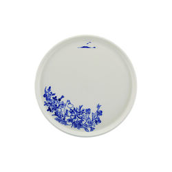 Haru dining plate &Oslash; 25 cm, white/blue, Moomin Arabia