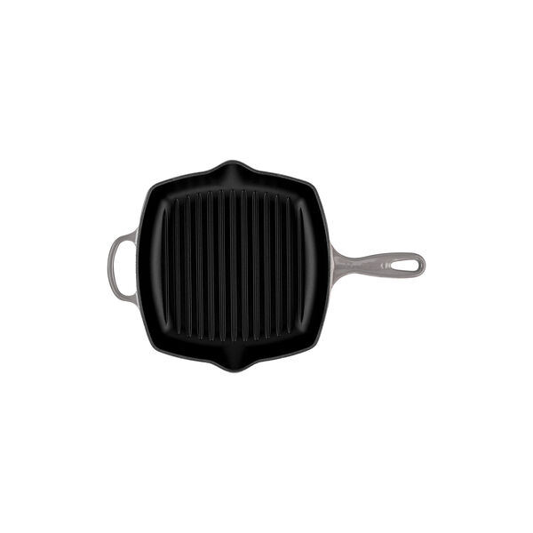 Signature cast iron square grillit 26 cm, flint, Le Creuset
