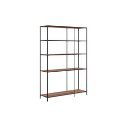 Original&nbsp;Shelf&nbsp;1+1, walnut, Abstracta&reg; System