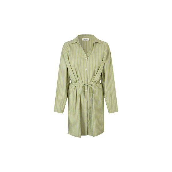Umekomd dress, tarragon stripe, Modstr&ouml;m