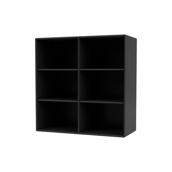 Montana 1113 Shelf with Wheels, 05 black, Montana Furniture