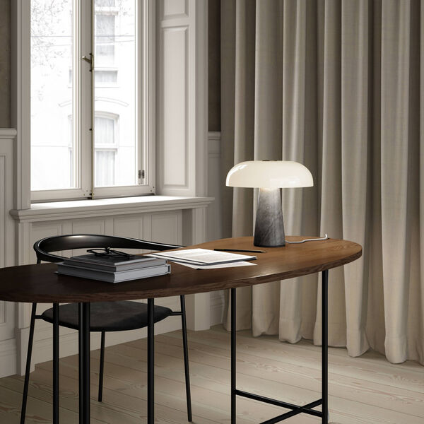 Glossy Table Lamp, grey, Design For The People