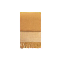 Horizon Throw, yellow ocher, ELVANG