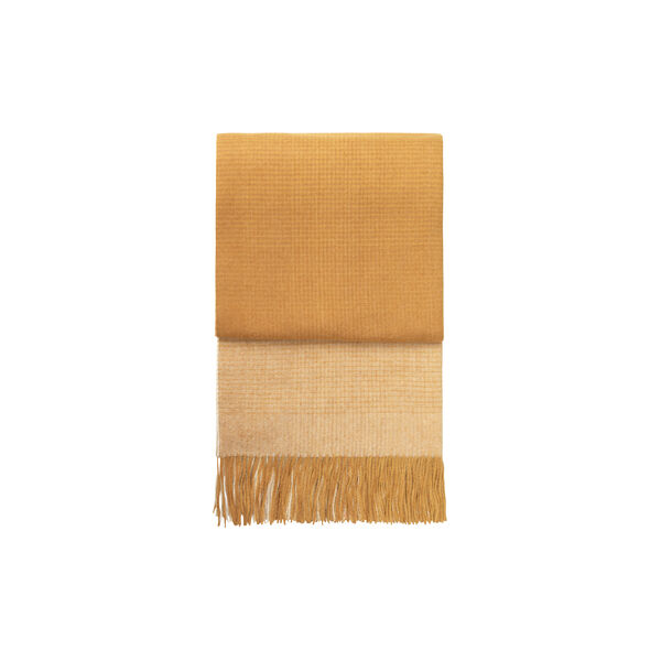 Horizon Throw, yellow ocher, ELVANG