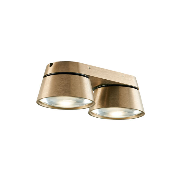 VANTAGE 2 Ceiling Light, brass VANTAGE 2 Ceiling Light, brass, LIGHT-POINT
