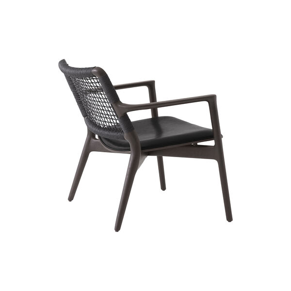 VIPP488 Cabin Lounge Chair, dark oak/black, Vipp