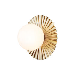 Liila Muuse Small Ceiling Lamp, nordic gold/opal, Nuura