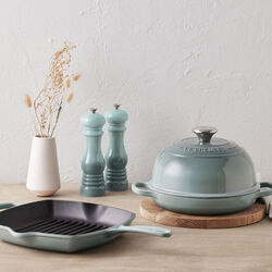 Signature Square Skillet Grill, sea salt, Le Creuset