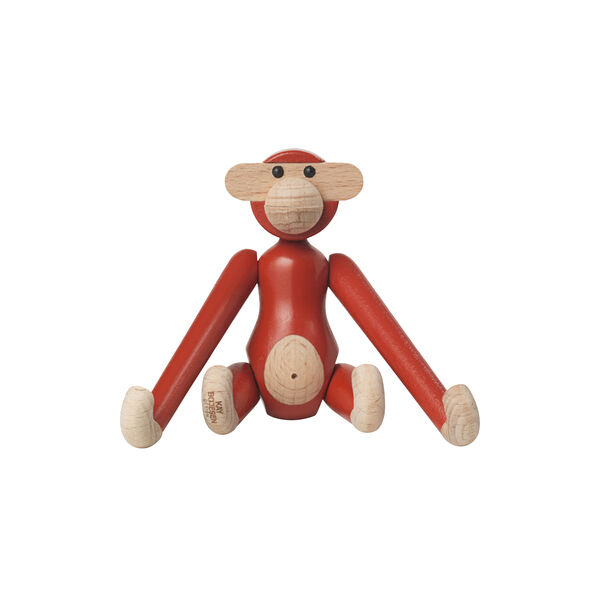 Monkey Mini, vintage red, Kay Bojesen Denmark