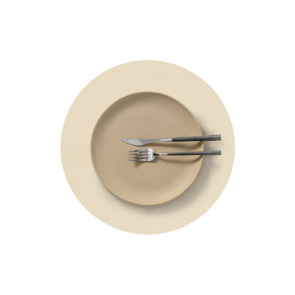 Nupo table mat Circle L, vanilla, LIND DNA
