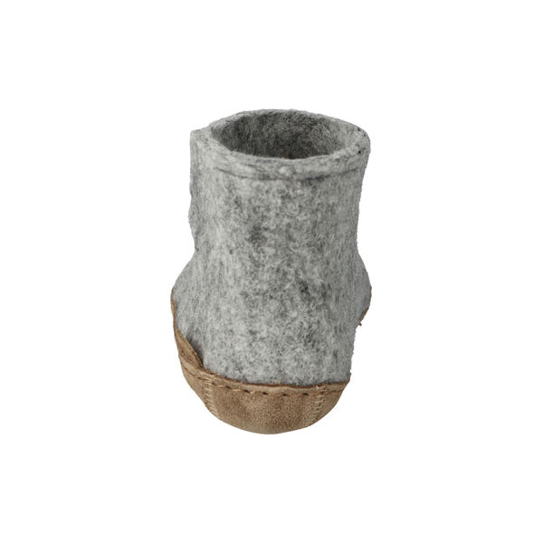 Felt Ankle Shoe Junior, grey Felt Ankle Shoe Junior, grey, Glerups