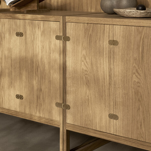 BM0057 Cabinet, oiled oak, Carl Hansen & Søn