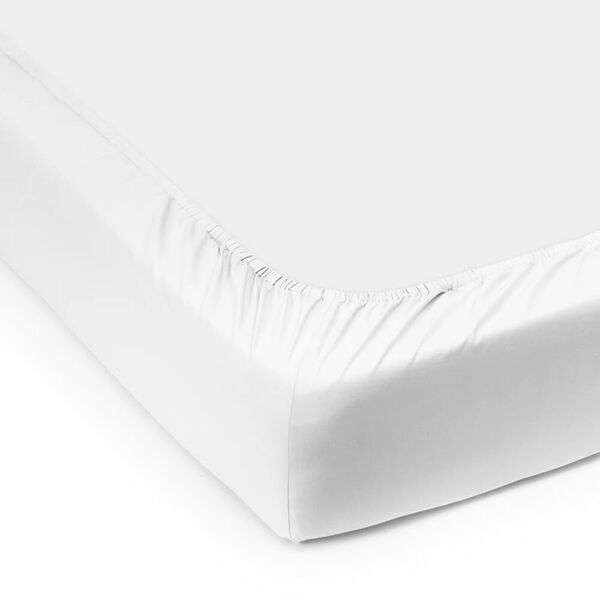 SUPIMA PERCALE Box Sheet, white, Georg Jensen Damask