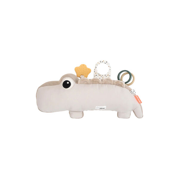 Croco Tummy Time Activity Toy, sand, Done by Deer