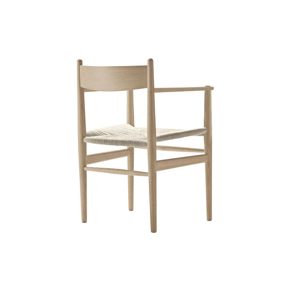 CH37 Dining Chair, soap treated oak/natural, Carl Hansen & S&oslash;n