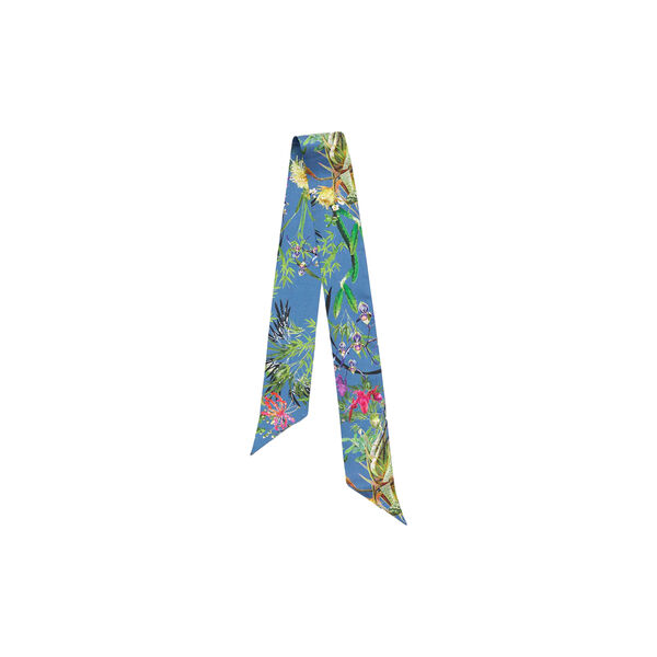 ASIAN GARDEN Scarf, blue, Bella Ballou