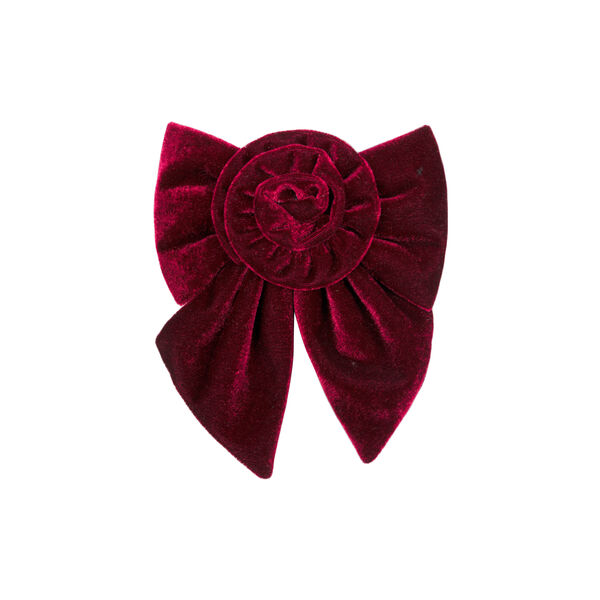 Rosie Velvet Bow, bordeaux, SUI AVA