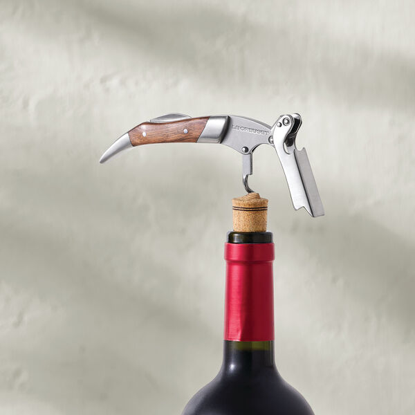 Premium waiter corkscrew, walnut Premium waiter corkscrew, walnut, Le Creuset