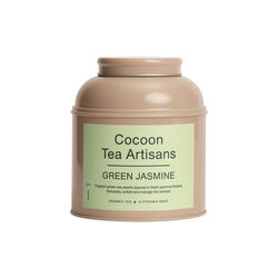 Tea Caddy, organic green jasmine, Cocoon Tea Artisans