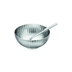 Bernadotte Salt Cellar & Spoon, Georg Jensen