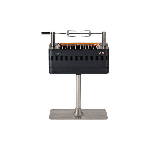 FUSHION™ Charcoal Barbeque, black, EVERDURE by Heston Blumenthal