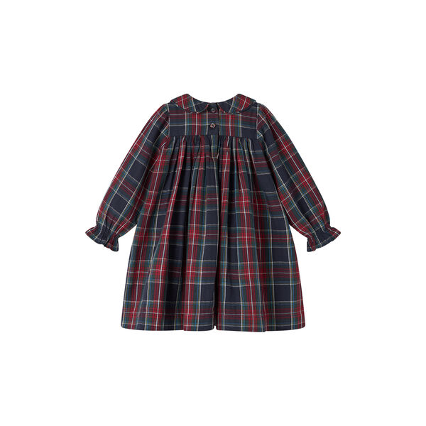 Dulla B LS Dress, pilot navy check, MarMar Copenhagen