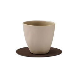 Serene glass mat Circle, hazel, LIND DNA