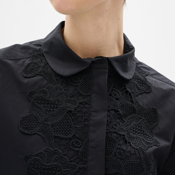 AimeeIW Cropped Shirt, black, InWear