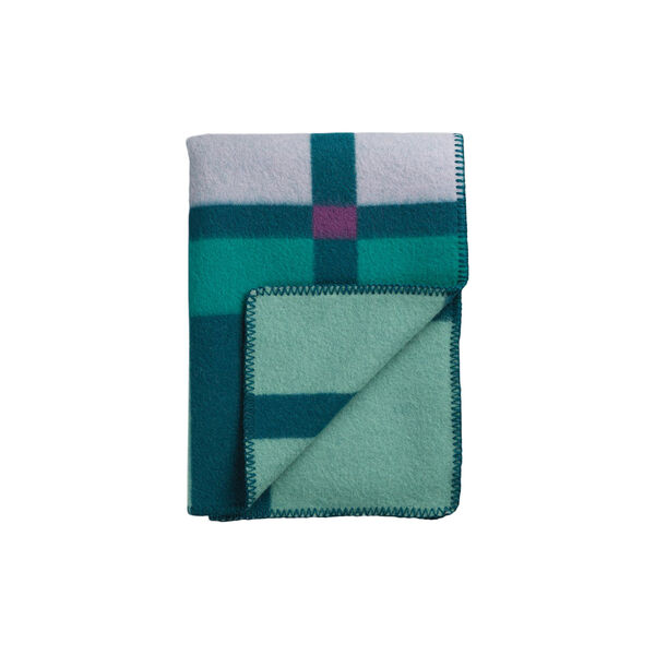 CITY Throw, aqua, R&oslash;ros Tweed