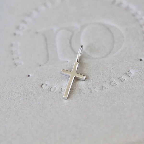 Symbols Cross Penda, white gold, Ro Copenhagen