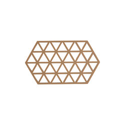 Triangles Trivet, light terracotta, Zone Denmark