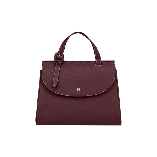 Miranda M Handbag, port red, Aigner