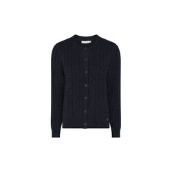 BBCardigan BasicCosyCableKnit | Navy | Cardigan, Micha