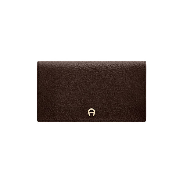 Delia Bill and Card Case | Soil Brown, Aigner