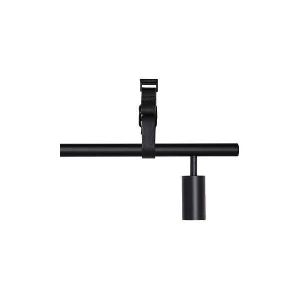 Long John 4 Spot Pendant Black Leather, black, Rubn