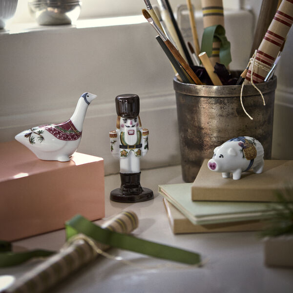 Hammersh&oslash;i Christmas Nutcracker porcelain figurine, K&auml;hler