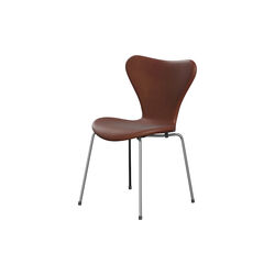 Series 7&trade; 3107 Fully Upholstered Chair, Grace Chestnut, Fritz Hansen