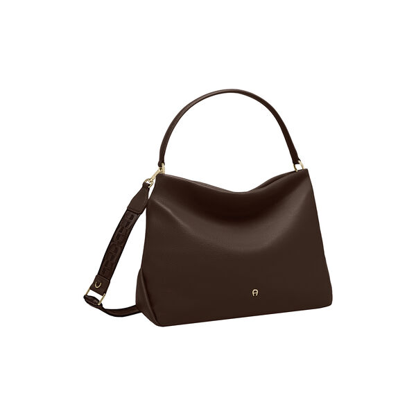 Paola Hobo Bag | Soil Brown, Aigner