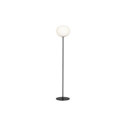 Glo-Ball F2 Floor Lamp, black/opal, Flos