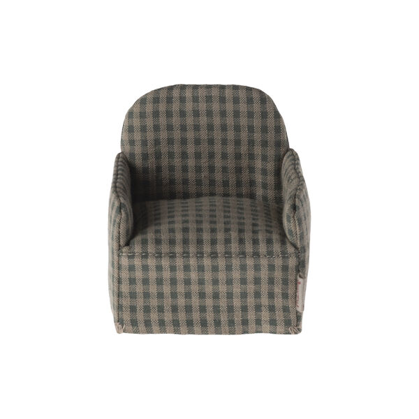 Mouse Chair, green checker Mouse Chair, green checker, Maileg