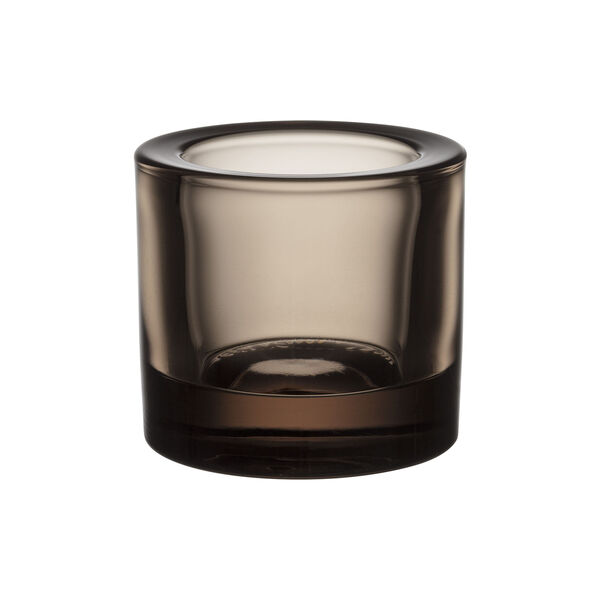 Kivi tealight holder, linen, Iittala