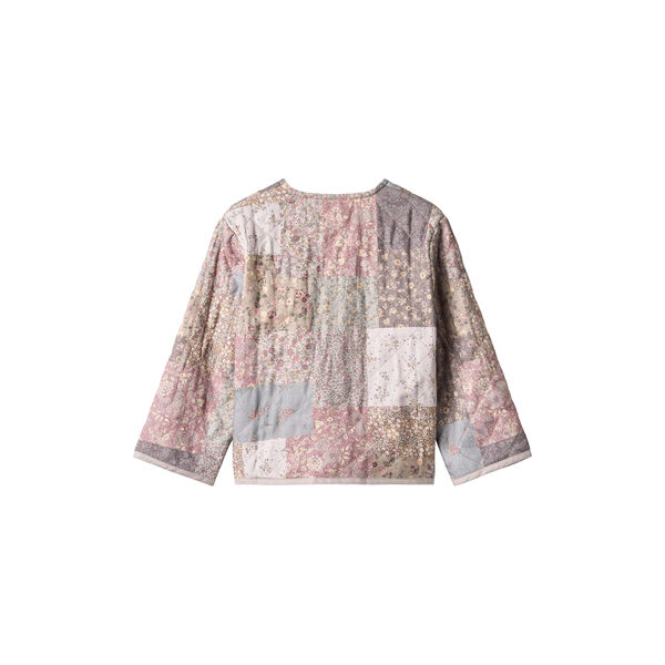 Quilt Jacket Ima, patchwork flowers, Wheat