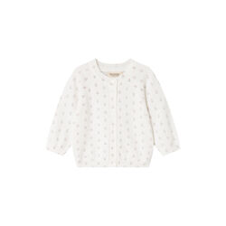 Taki Knitted Cardigan, flower stripe, MarMar Copenhagen